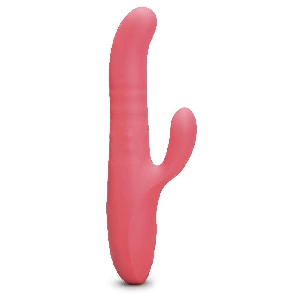 Le Wand Thrust Clitoral Rotating Rabbit G-Spot Vibrator Massager Wand Silicone