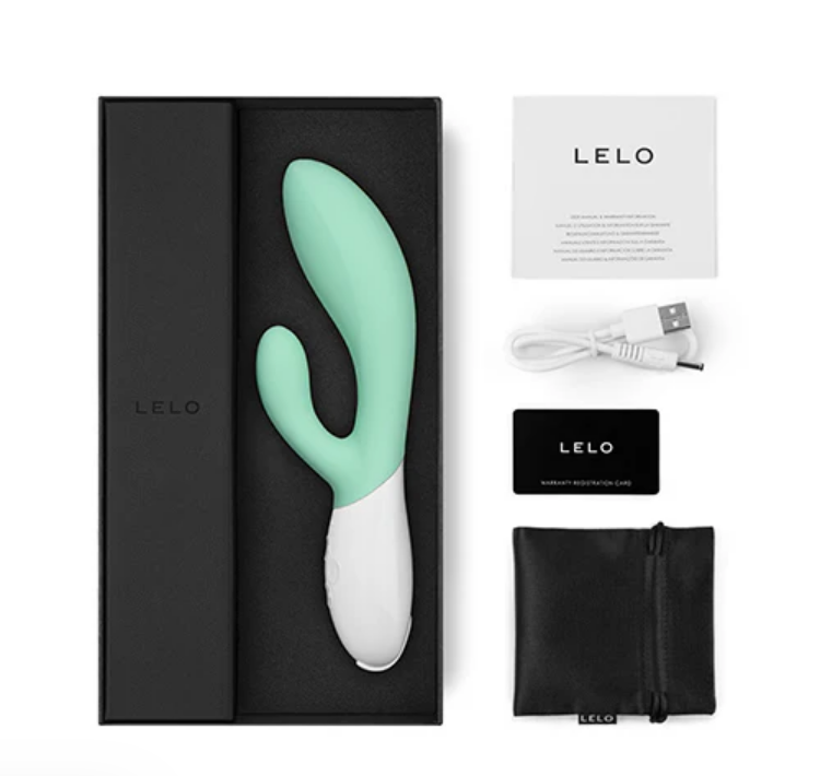 Lelo Ina 3 Dual Action Clitoral G-Spot Rabbit Vibrator 10 Setting Waterproof