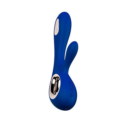 Lelo Soraya Wave Dual Action Massager Rabbit Vibrator Midnight Blue