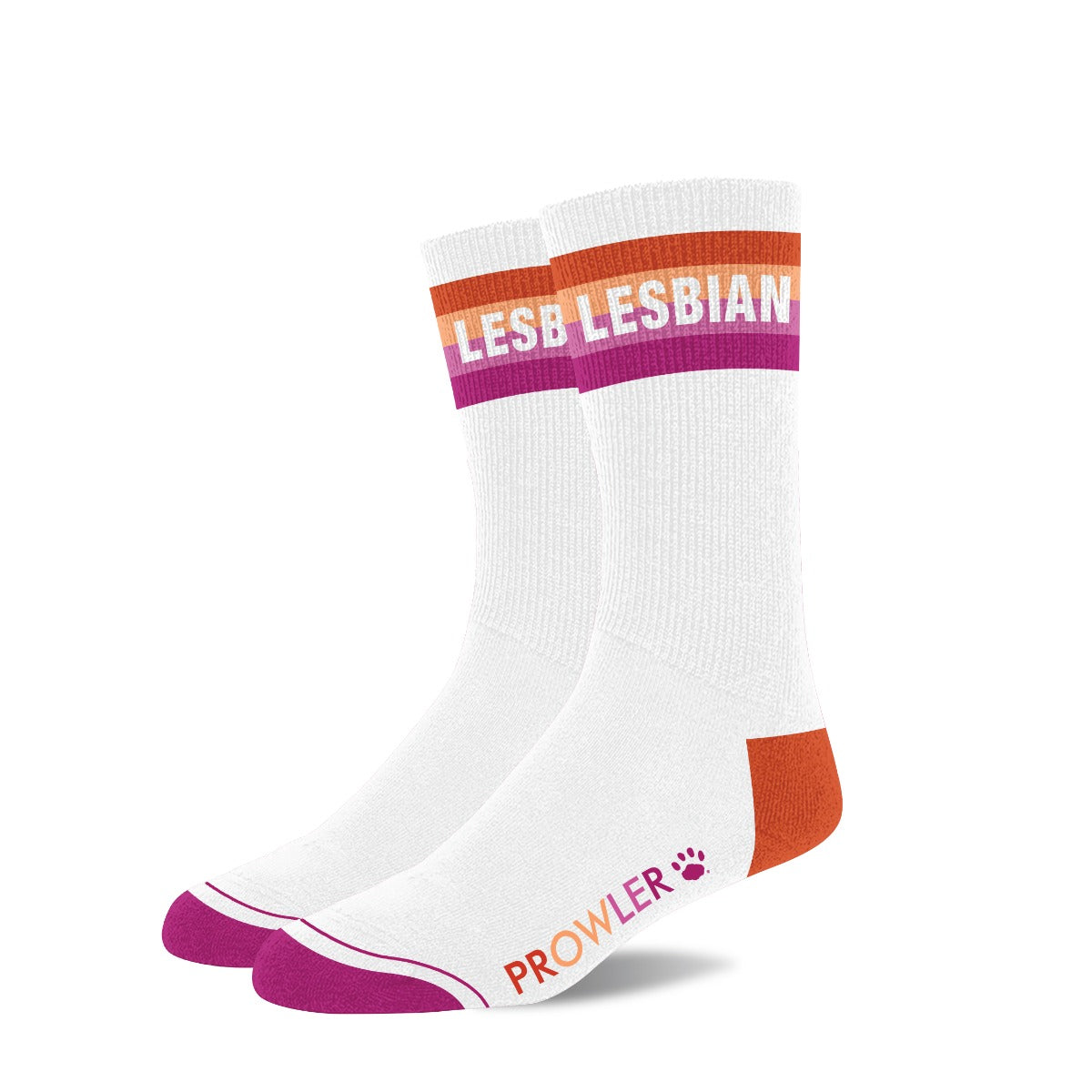 Prowler Socks LGBT Gay Fetish Slogan BDSM Crew Ankle Football Styles