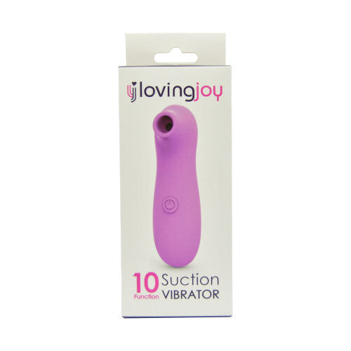 Loving Joy 10 Function Clitoral Suction Vibrator Pink Vibe Clit Sucker For Women