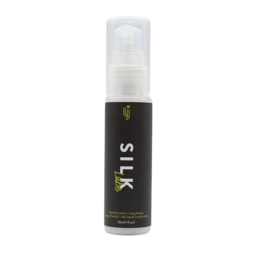 Loving Joy Silk Hybrid Water Silicone Lubricant Slick Sex Lube Vegan Condom Safe