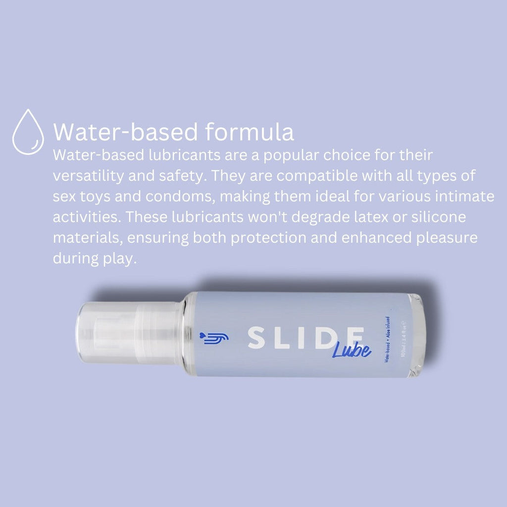 Loving Joy Slide Aloe Water Based Lubricant Condom Safe Pump Action Lube