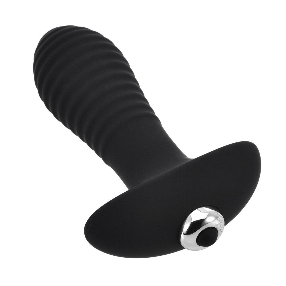 Loving Joy Swirl Male Prostate Vibrator Massager Anal Butt Plug Masturbator Vibe