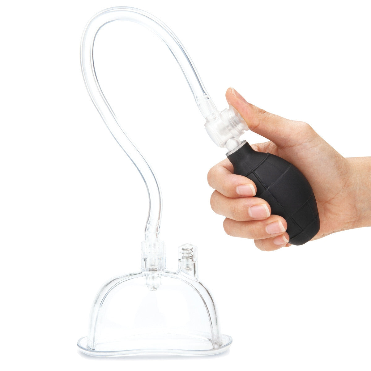 Lux Fetish Deluxe Pussy Pump With Clit Clamp BDSM Sexy Bondage Female Enhancer