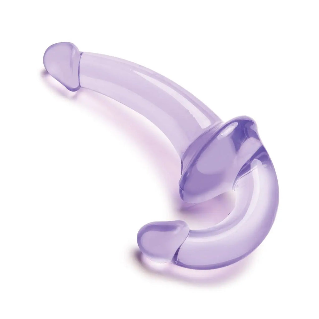 Lux Fetish Strapless Strap-On Double Penetration Silicone Pegging Dildo