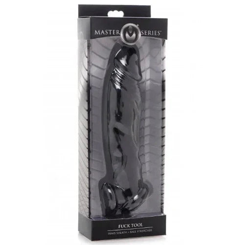Master Series Fuck Tool Penis Extender Sheath Hollow Sleeve Extension