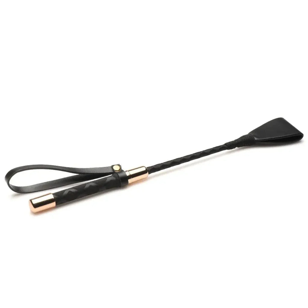 Master Series 12 Inch Riding Crop Whip Spanking BDSM Fetish Bondage Flogger
