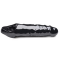 Master Series Black Mamba Penis Extender Hollow Sleeve Cock Sheath Extension