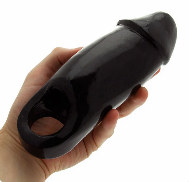 Master Series Fat Dick Penis 8 Inch Extender Thick Girth Sleeve Cock Sheath Extension