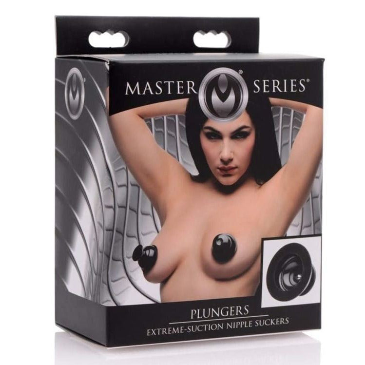 Master Series Plungers Extreme Suction Silicone Nipple Suckers Bondage Fetish