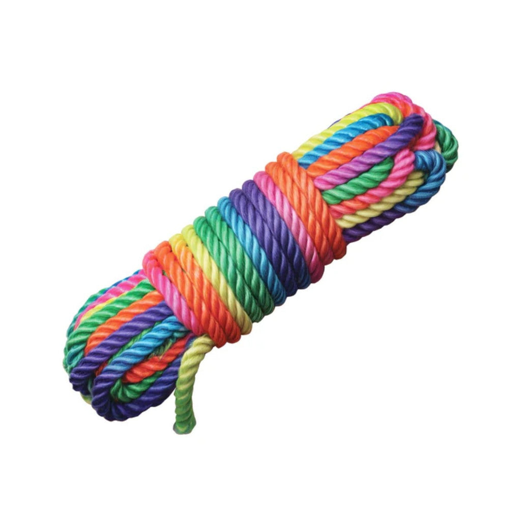 Master Series Rainbow Rope 32ft Bondage BDSM Fetish Shibari Play