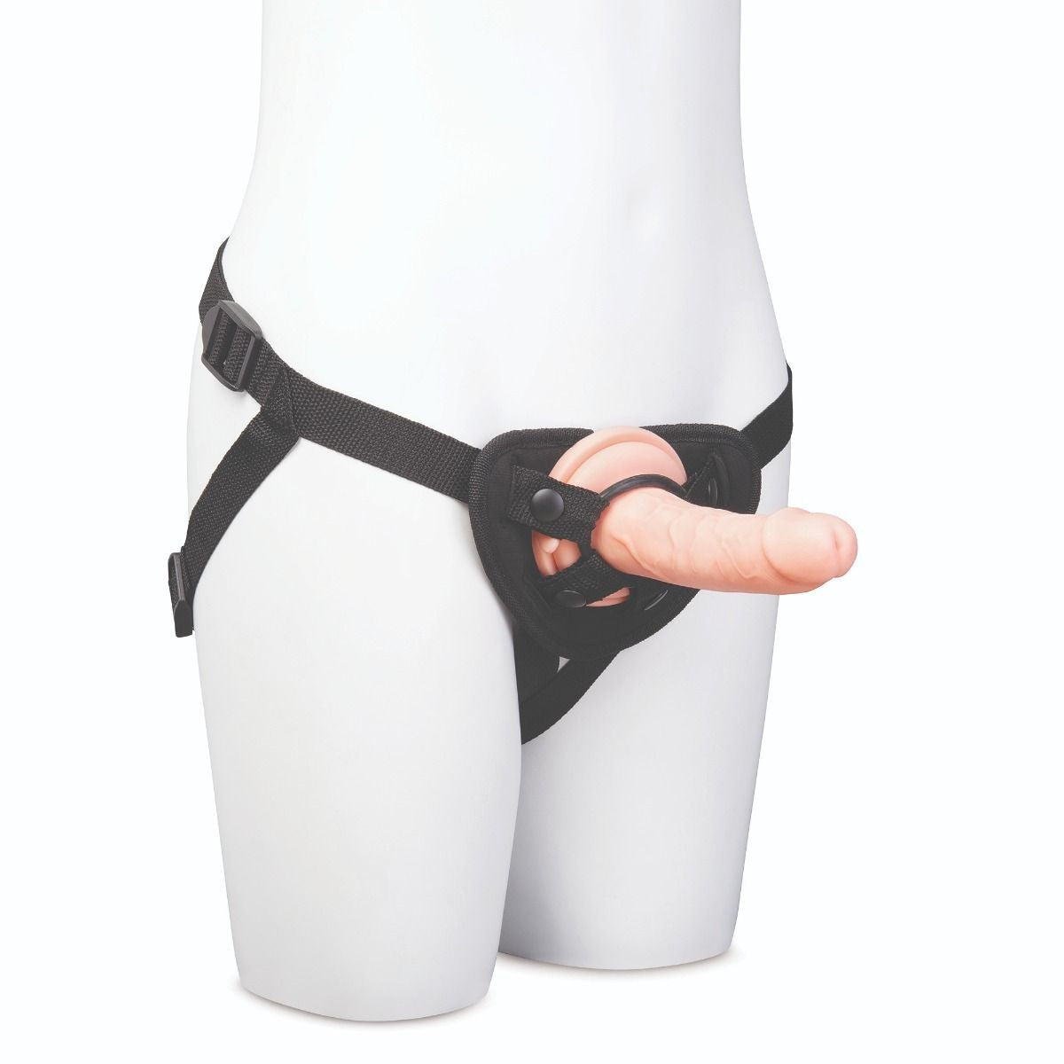 Me You Us 6 Inch Realistic Ultracock Strap On Harness Kit Dildo Pegging BDSM
