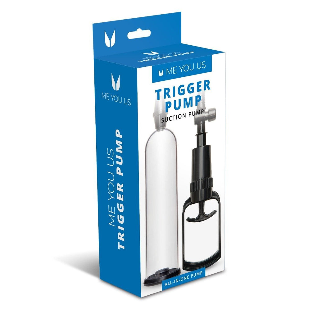 Me You Us Trigger Suction Penis Enlargement Pump Length Girth Enhancer Device