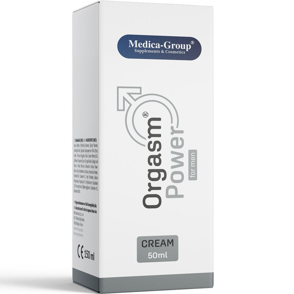 Mens Orgasm Power Intimate Booster Intensifying Moisturiser Cream Lotion 50ml