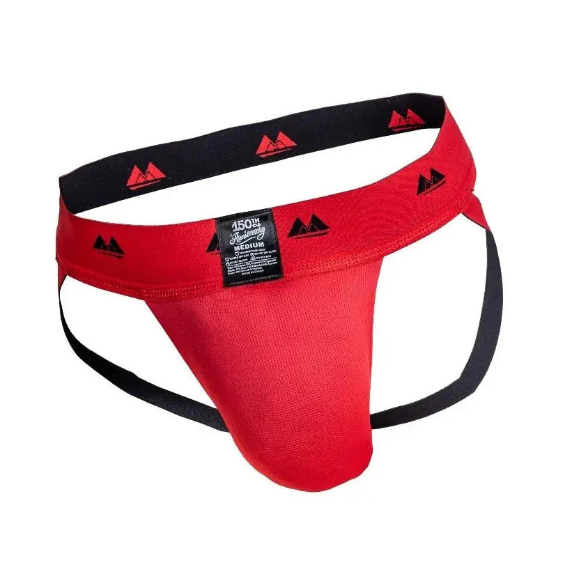 Meyer Marketing Limited Anniversary Edition REV2 Jockstrap Reversible Red-Black Small - XX Large