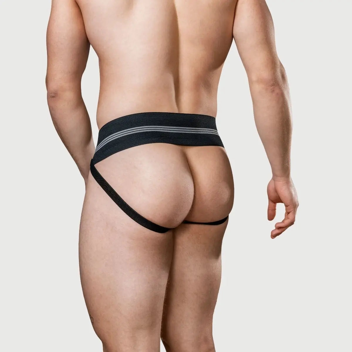 Meyer Marketing Original Edition Mens Jockstrap 3 Inch Black Small - XX Large