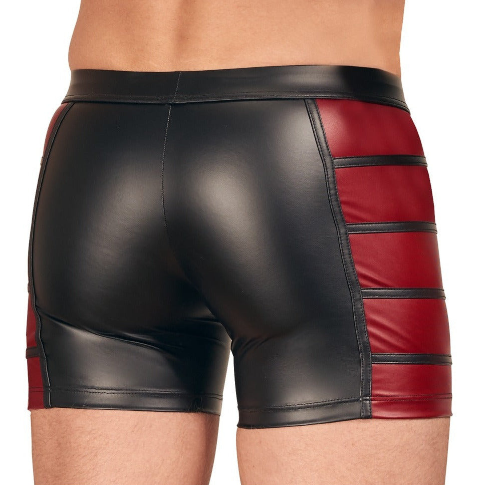 NEK Matte Look Pants In Black & Red Boxer Briefs Small - XX Large