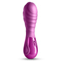 NS Novelties Seduction Chloe Rippled Silicone Clitoral Multispeed Vibrator
