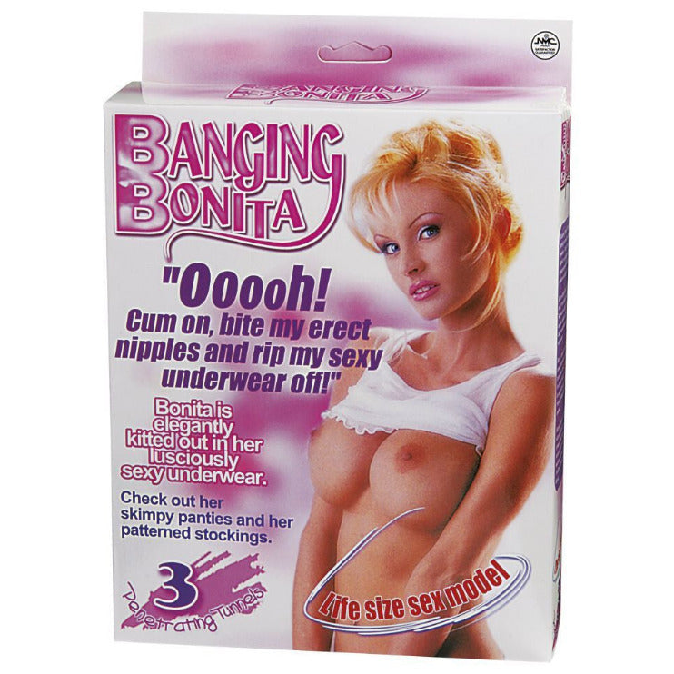 Nanma Banging Bonita Inflatable Life Size Love Sex Doll Male Masturbator Novelty