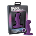 Nexus G-Play Plus L Vibrating Anal Butt Plug Prostate Perineum Massager Silicone