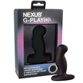 Nexus G-Play Plus L Vibrating Anal Butt Plug Prostate Perineum Massager Silicone Black