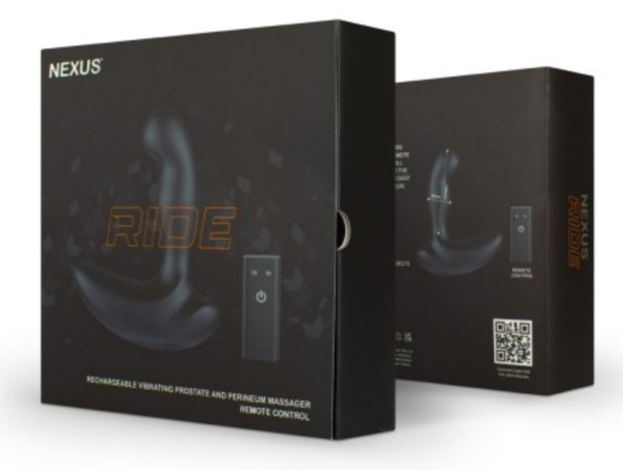 Nexus Ride Remote Control Vibrator Anal Butt Plug Prostate Massager Silicone USB