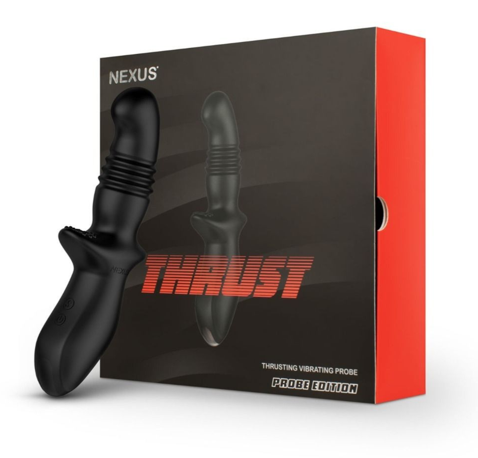 Nexus Thrust Probe Edition Vibrator Anal Butt Plug Prostate Silicone Massager