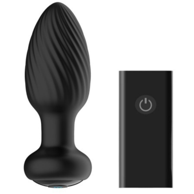 Nexus Tornado Rotating Remote Vibrator Anal Butt Plug Small Prostate Silicone Massager
