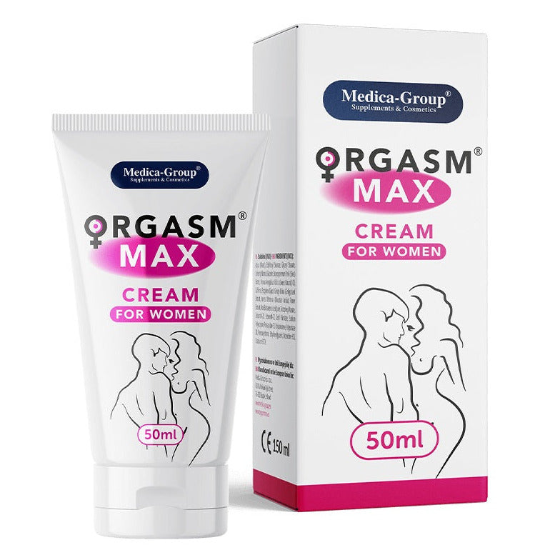 Orgasm Max Women Enhancer Better Sex Booster Intensifying Moisturiser Cream 50ml
