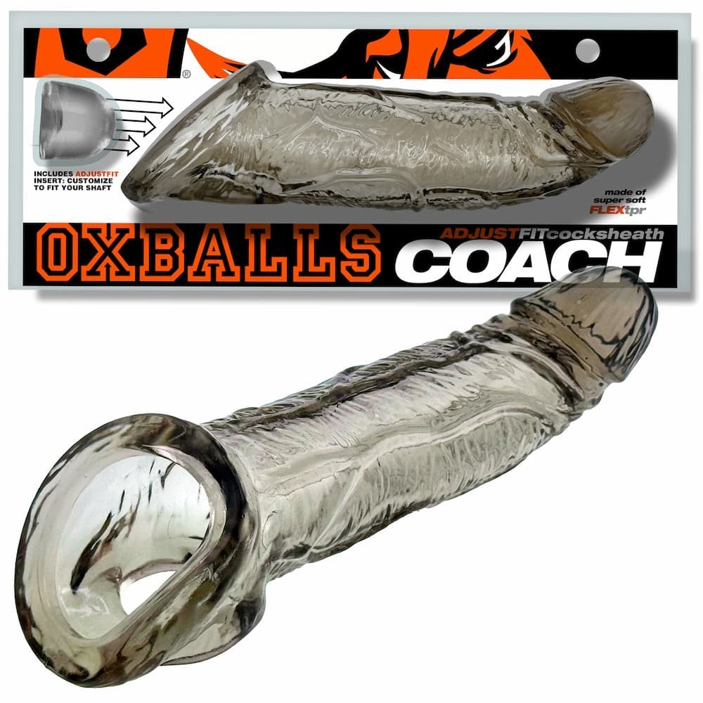 Oxballs Coach Adjustfit 8 Inch Cocksheath Storm Penis Extender Sleeve