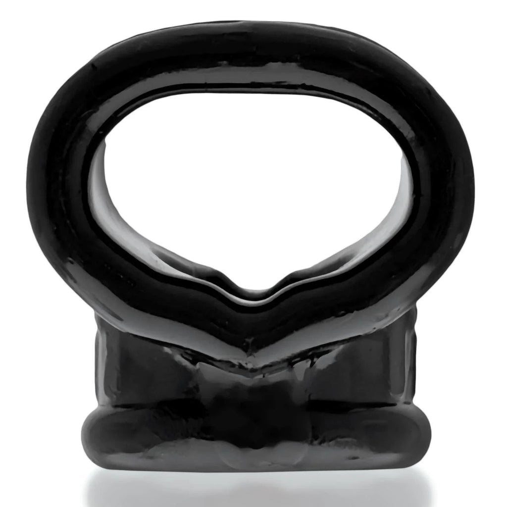 Oxballs Cocksling Fit Black Cock Penis Ring Ball Testicle Stretcher Bondage BDSM