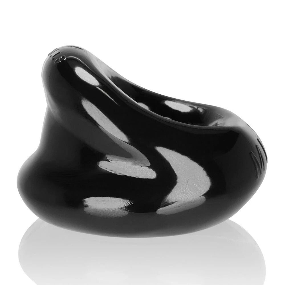 Oxballs Meat Bigger Bulge Cock Ring Cocksling Penis Ball Bondage FlexTPR™ Black