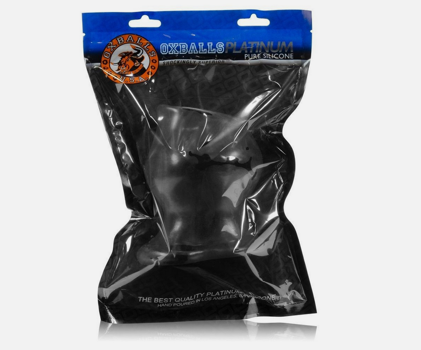 Oxballs Pig Hole FF Platinum Silicone Hollow Anal Butt Plug Prostate Bondage