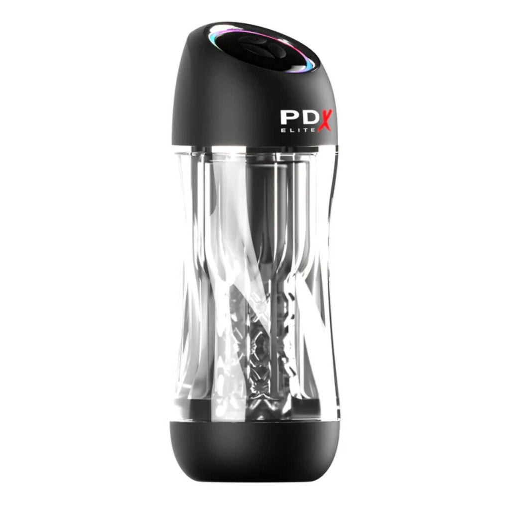 Pipedream PDX Elite ViewTube Pro Clear Male Suction Masturbator Stroker Blowjob