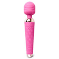 Pleasure Empire 10 Speed Silicone Rechargeable Magic Wand Vibrator Clitoral Body Massager
