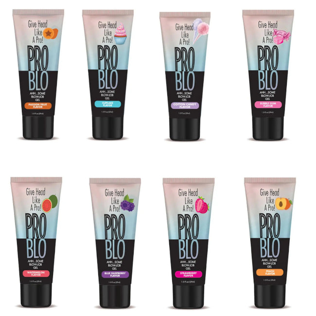 Pro Blo Warming Oral Sex Couples Pleasure Gel Flavoured Blowjob Enhancer 1.5oz