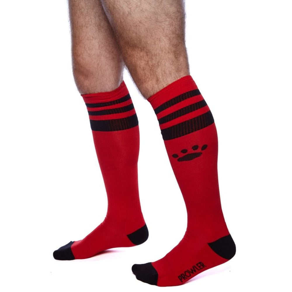Prowler Socks LGBT Gay Fetish Slogan BDSM Crew Ankle Football Styles