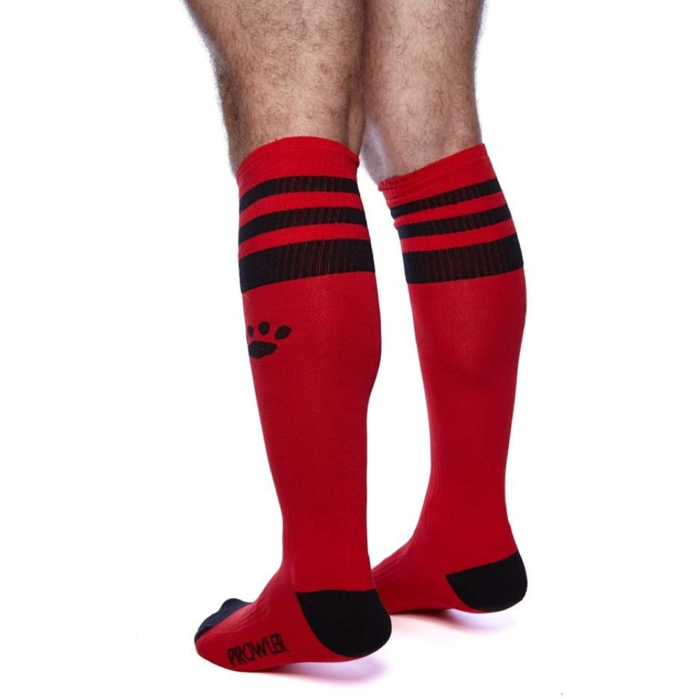 Prowler Socks LGBT Gay Fetish Slogan BDSM Crew Ankle Football Styles