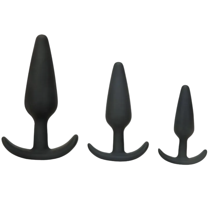 Prowler RED Anal Training Kit Silicone Butt Plug Dildo Probe Prostate Bondage