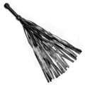 Prowler RED Flogger 26 Inch BDSM Fetish Whip Crop Impact Play Kink Bondage Black