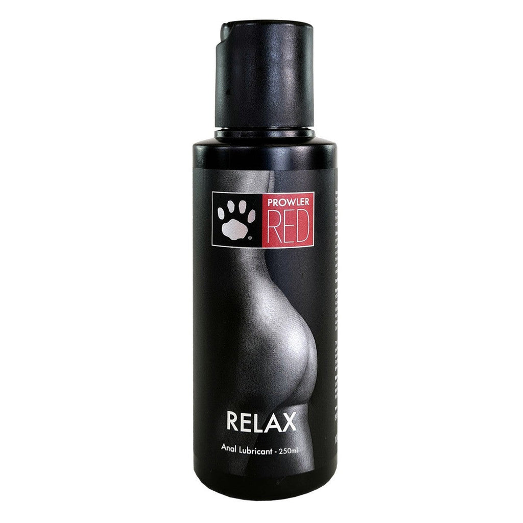 Prowler RED Relax Water Based Anal Lube Thick Slick Latex Safe Lubricant 250ml