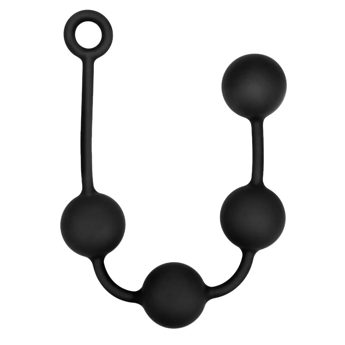 Prowler RED Silicone Anal Beads Large Black 19.75 Inch