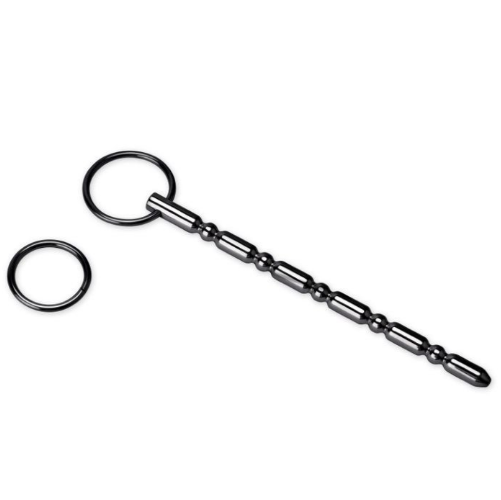 Prowler RED Stainless Steel Rippled Penis Plug Dilator Sound BDSM Fetish