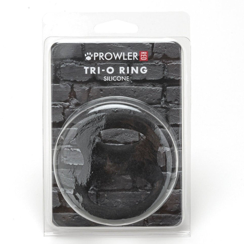 Prowler RED Tri-O Silicone Cock Penis Testicle Ring Erection Stamina Enhancer