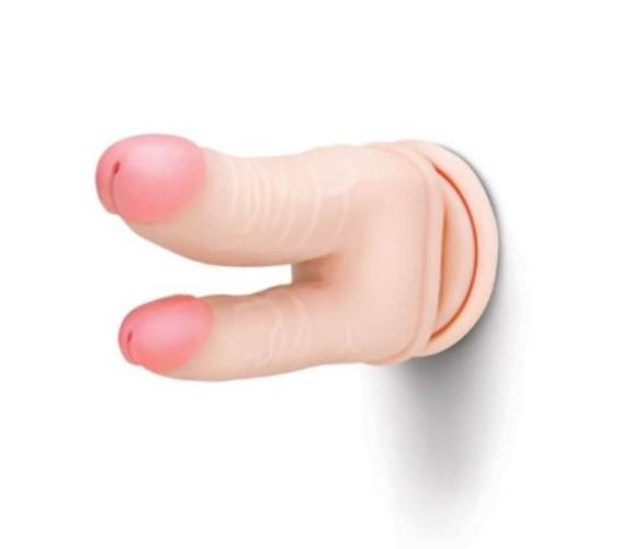 Prowler RED Ultra Cock Double Penetrator Realistic Suction Cup Dildo 6 Inch Dong