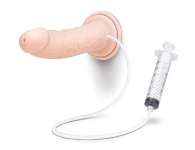 Prowler RED Ultra Cock Realistic Squirting Dildo Suction Cup Harness Compatible