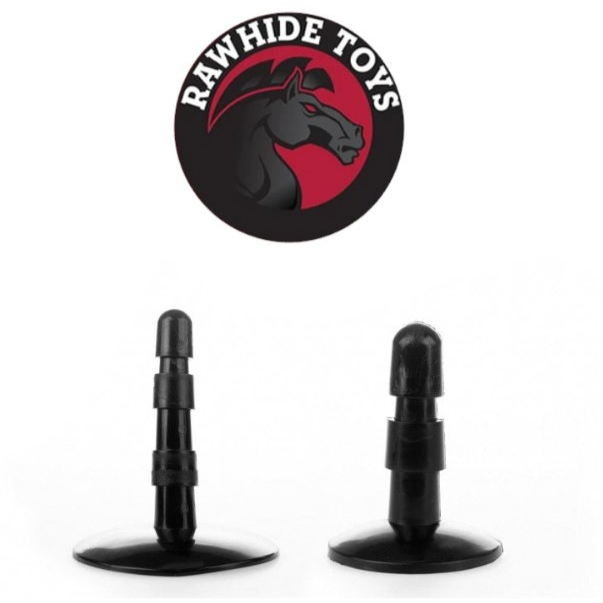 Rawhide Small Large Suction Cup Plug For Compatible Attachments Vac-U-Lock Dildo