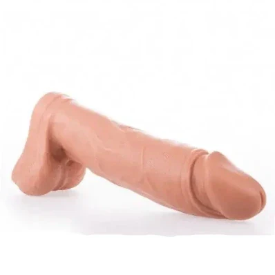 Rawhide Toys Sam Syron Realistic Cock Large Platinum Cure Silicone Premium Dildo