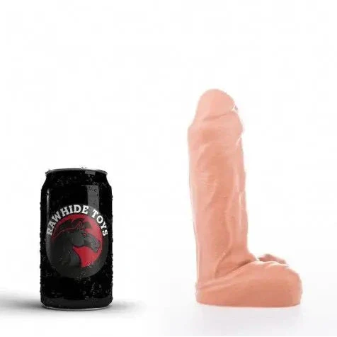 Rawhide Toys Vega Realistic Cock Small Platinum Cure Silicone Premium Dildo Dong